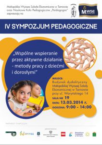 plakat sympozjum pedagogiczne