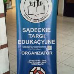 Targi edukacyjne w Nowym Sączu - baner reklamowy targów