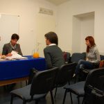 Praktyki na Wyspach Kanaryjskich Rozmowy kwalifikacyjne - uczestnicy rozmów kwalifikacyjnych oraz prowadzący
