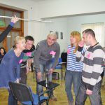 Szkolenie prowadzone przez KN Gryps z UJK w Kielcach - uczestnicy podczas zajęć