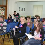 Szkolenie prowadzone przez KN Gryps z UJK w Kielcach - uczestnicy słuchający wykładu