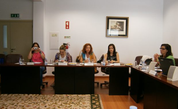 Pracownicy z Bułgarii z organizatorami spotkania