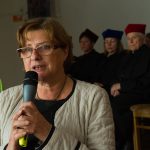 Prof. Ewa Górska w trakcie wykładu inauguracyjnego