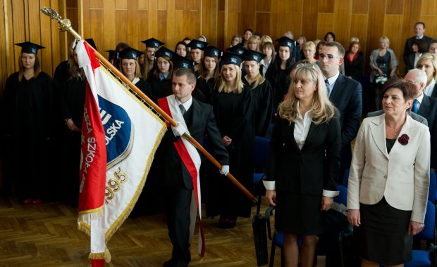 Wprowadzenie sztandaru Uczelni