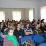 Studenci uczestniczący w wykładzie partentów z Chorwacji