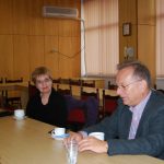 Trakia University - prof. Stefanka Georgieva i prof. Leszek Kozioł w gabinecie dziekana