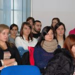 Studenci Pedagogiki podczas wykładu