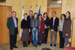 Trakia University - zdjęcie grupowe pracowników MWSE i pracowników Trakia University