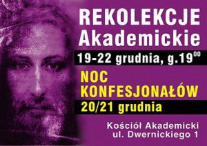 noc konfesjonałów plakat