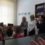 Wizyta przedszkolaków w Dziale Nauczania