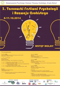 3. Festiwal Rozwoju Osobistego - plakat