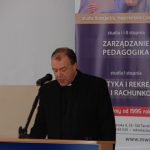 Ks. dr hab. prof. MWSE Jacek Siewiora w trakcie wystąpienia