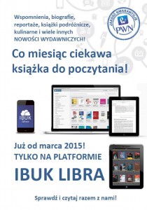 książka miesiąca w Ibuk Libra - plakat