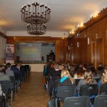 Sala wykładowa - widok z tyłu