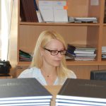 Pracownik dziekanatu mgr Małgorzata Michoń