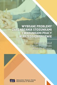 Wybrane problemy zarządzania - okładka książki