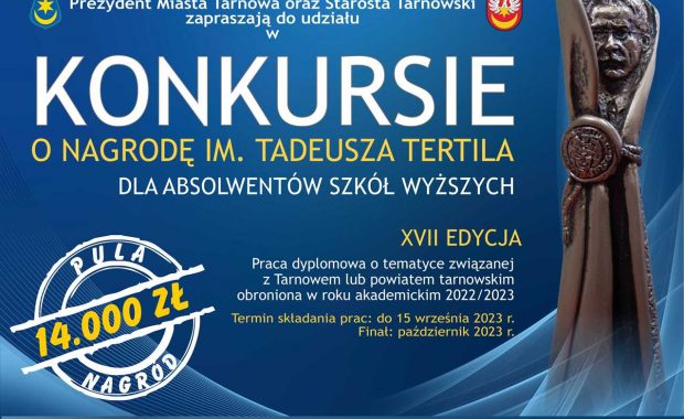 XVII edycja konkursu o nagrodę im. Tadeusza Tertila